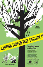 Topping trees is not safe